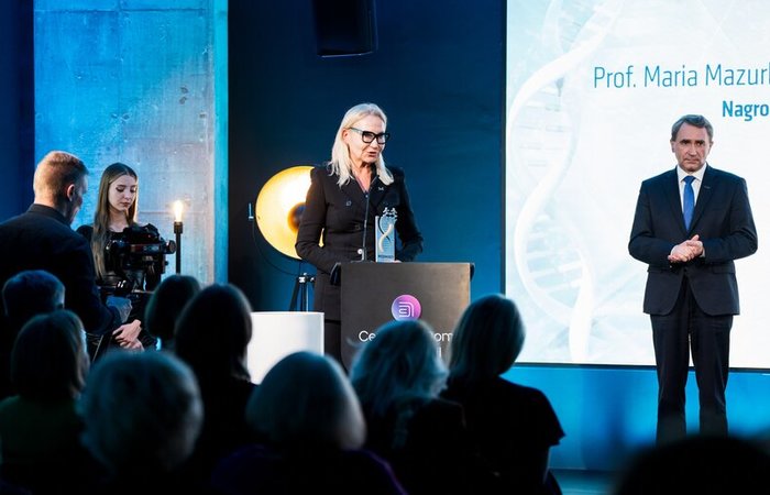 Prof. Maria Mazurkiewicz-Bełdzińska has received the "Wizjoner Zdrowia" Award 