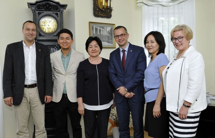 Visitors from the South Kazakhstan State Pharmaceutical Academy