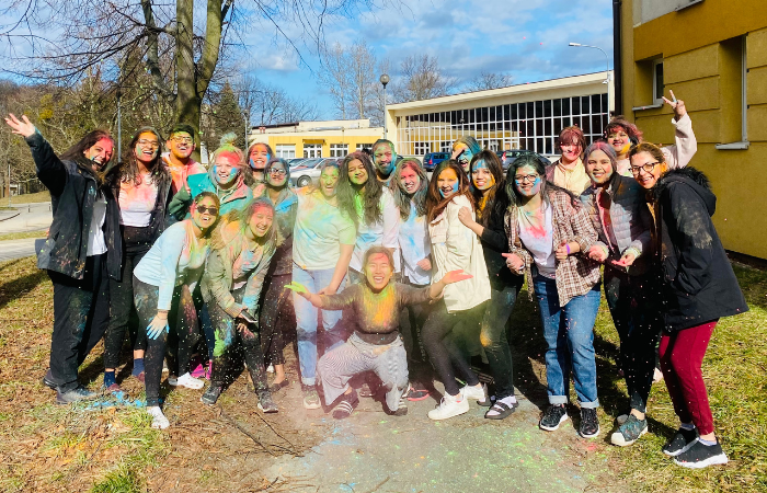 A festival of colours at our University